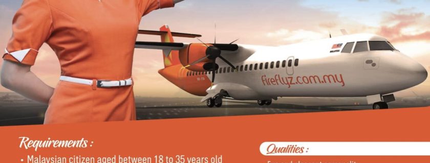 Firefly Part Time Cabin Crew Recruitment- Aug 2022 (KUL)