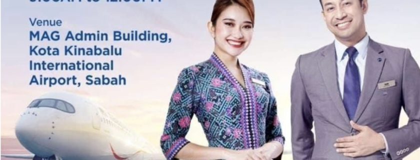 Malaysia Airlines Cabin Crew Recruitment- Jun 2023 (BKI)